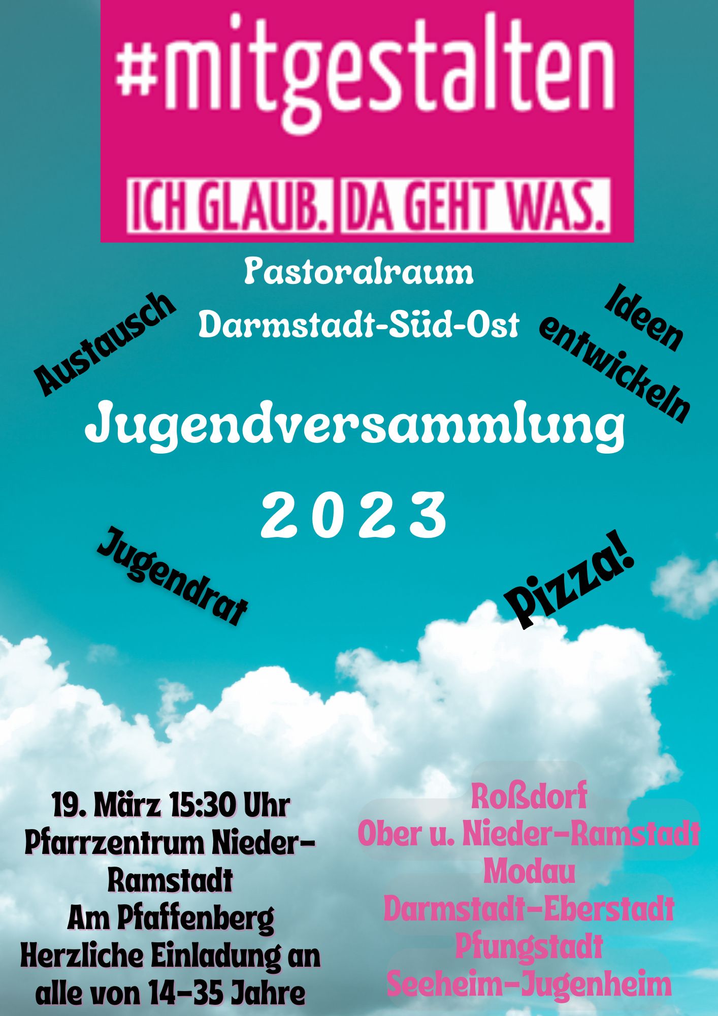 Jugendversammlung Flyer 2023 (002) (c) Pastoralraum Darmstadt-Süd-Ost