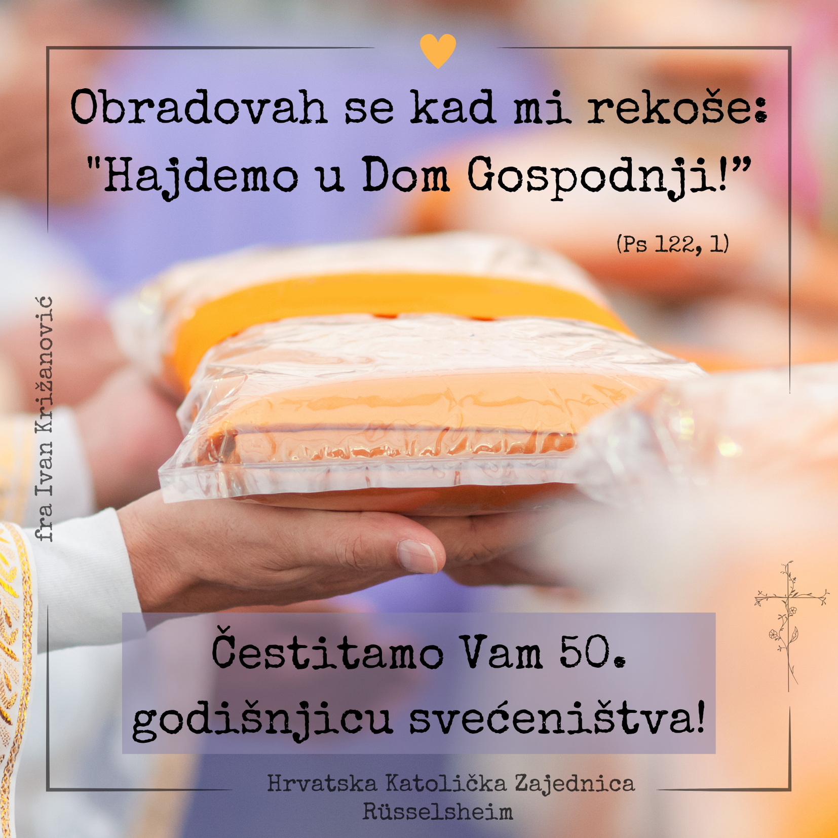 2024_cestitka fra Ivan 50god svecenistva (c) hkz Rü