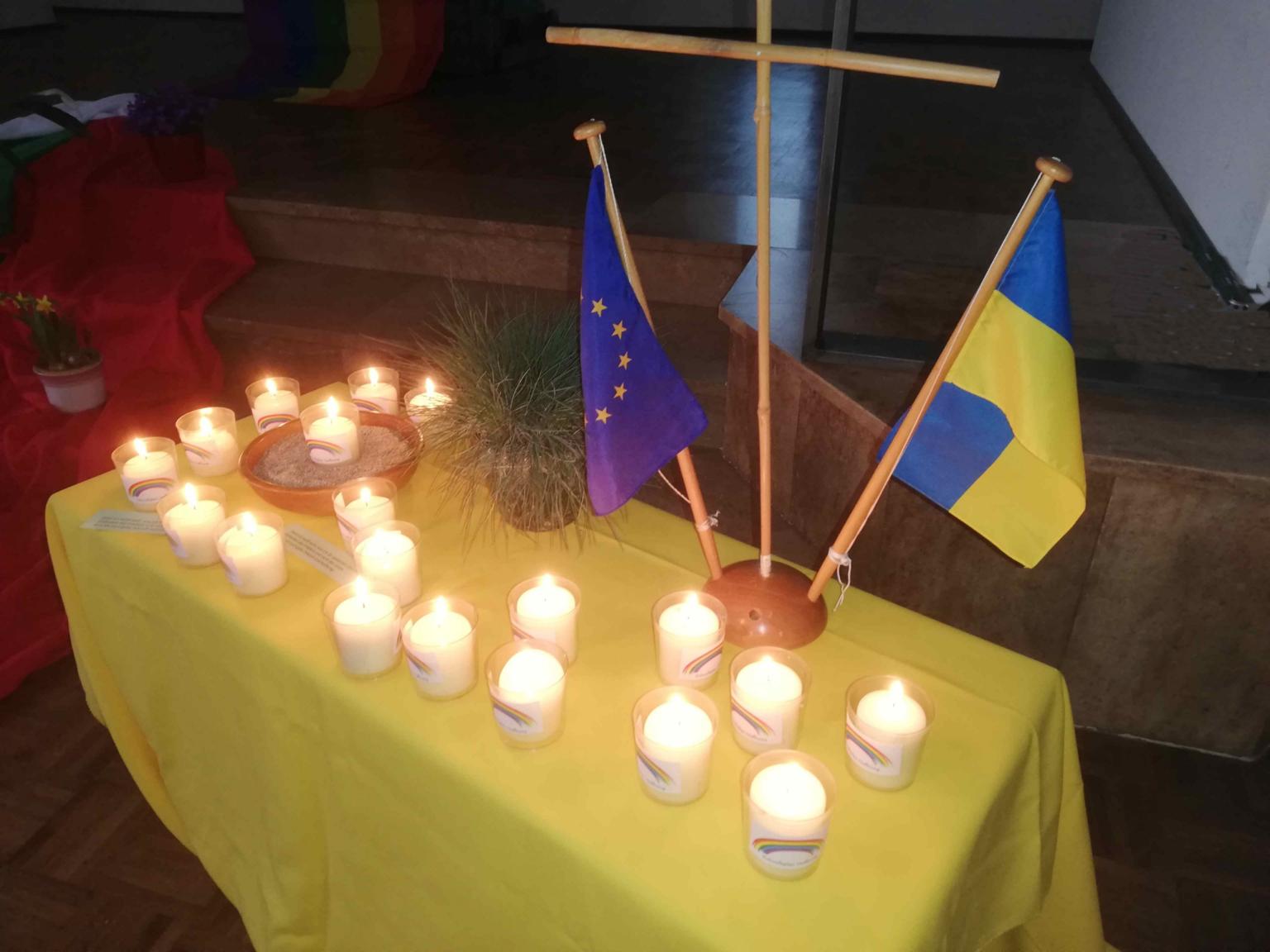 Friedensgebet für die Ukraine (c) B Blumers
