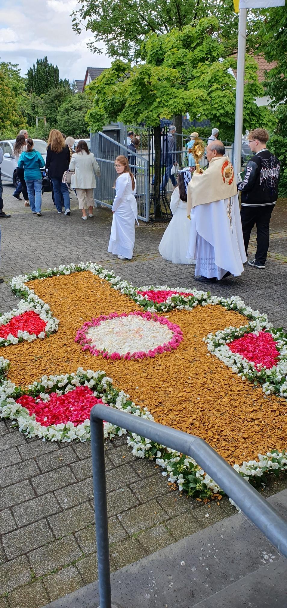 Auszug aus der Kirche