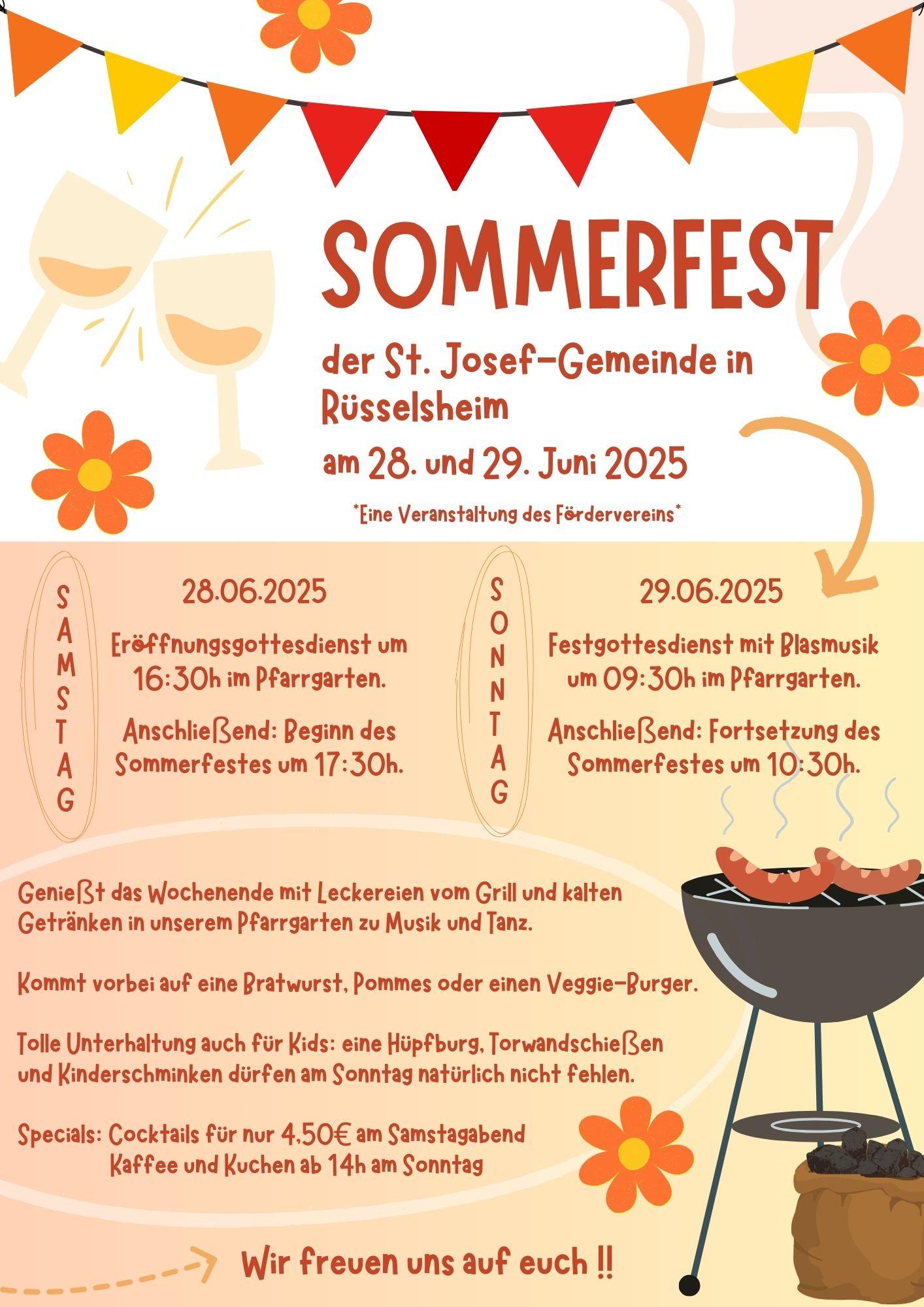 Pfarrfest-Flyer 2025 (c) I Kesic