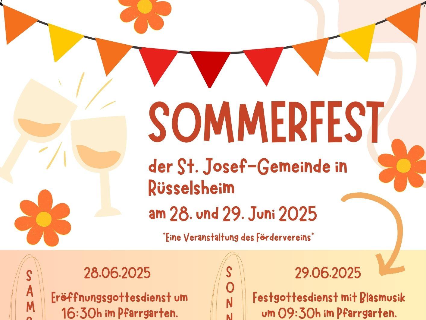 Pfarrfest-Flyer 2025