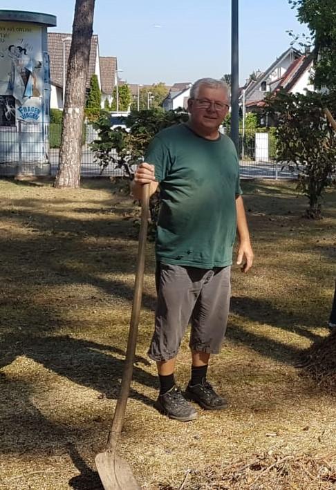 Bernhard lud zum Arbeiten ein!