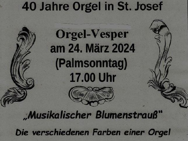 Orgel-Vesper 2024