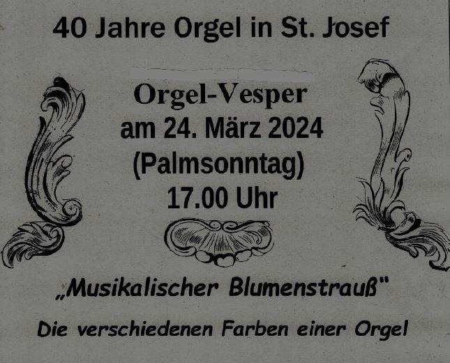 Orgel-Vesper 2024