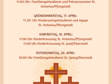 Kar- und Ostertage Kinder 2025