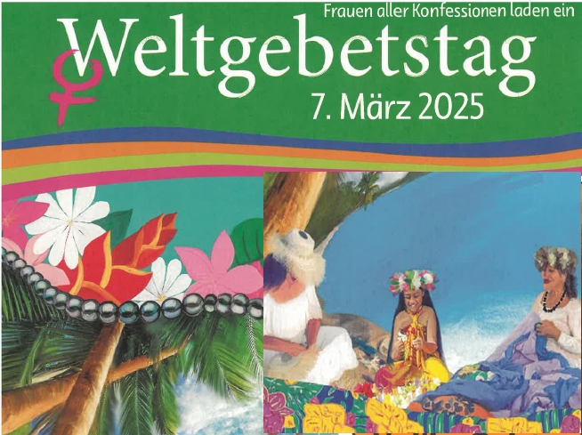 Weltgebetstag 2025 Cook-Inseln