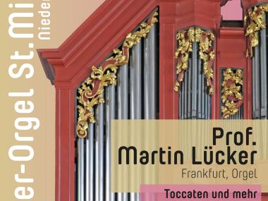 Schäfer-Orgel, Konzertankündigung 15. März 2026