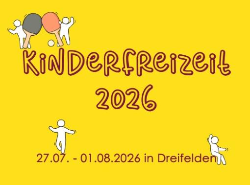 Termin Kinderfreizeit 2026
