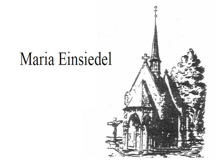 Grafik der Kapelle Maria Einsiedel