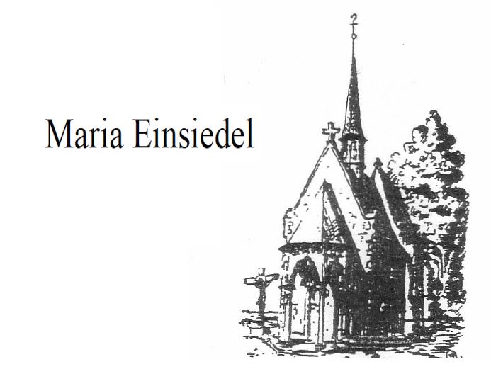 Grafik der Kapelle Maria Einsiedel