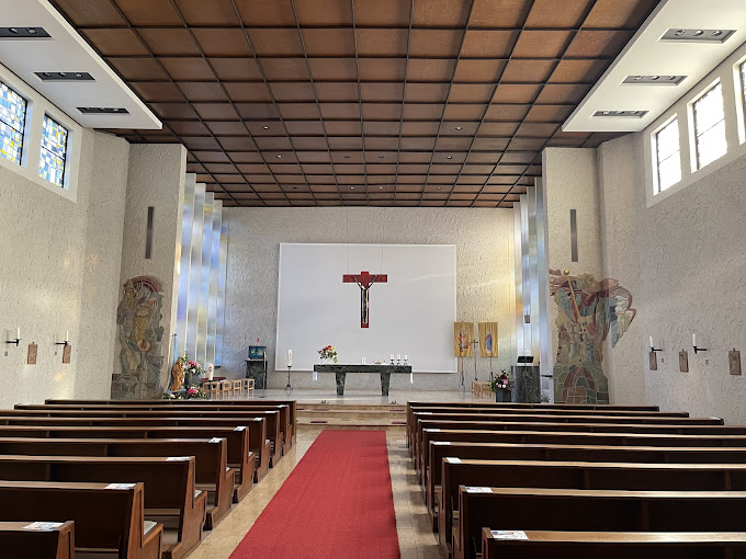 Innenraum der Kirche St. Michael Nieder-Ramstadt