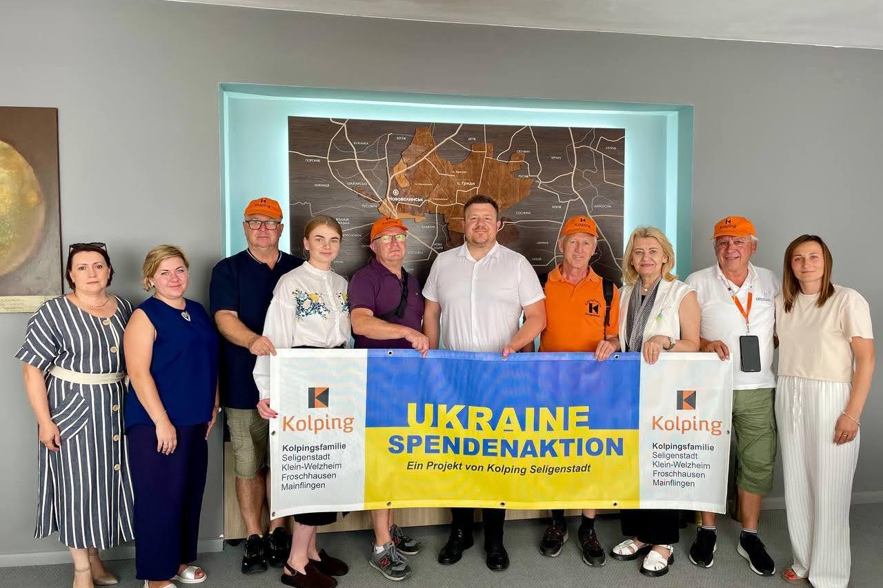 Ukraineaktion Kolping - Bürgermeister