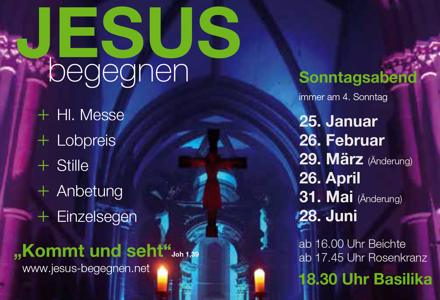 Jesus-begegnen 2026-01 (c) Pfarrei