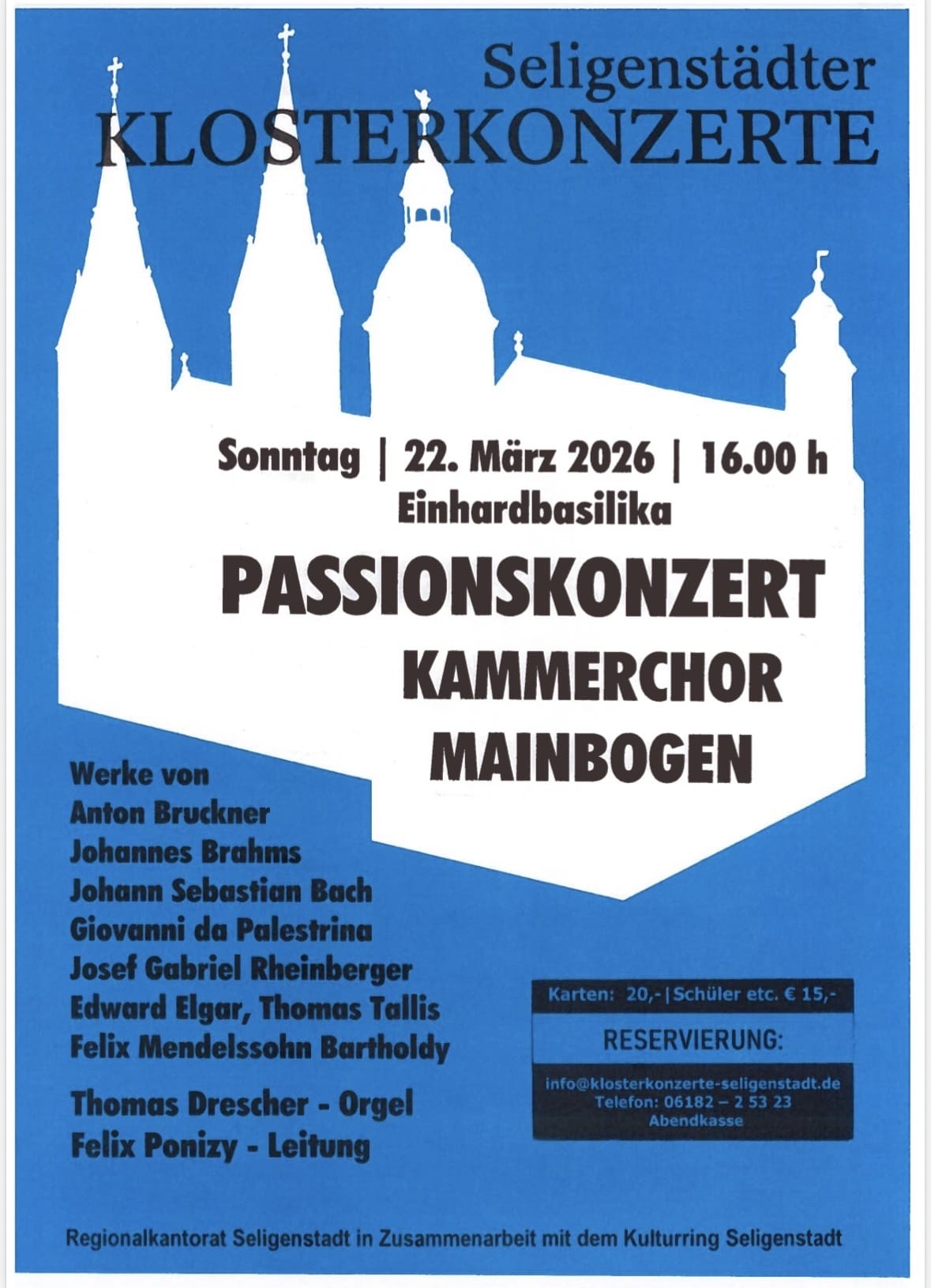 Kammerchor Konzert 2026 (c) Regionalkantorat