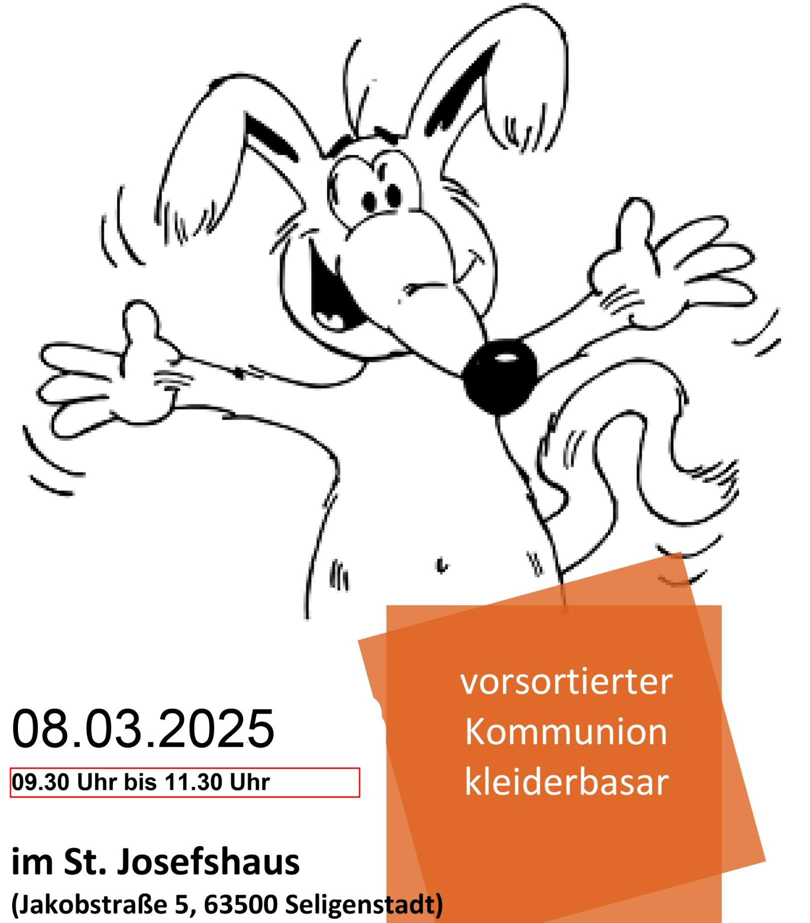 Kommunionkleiderbasar-2025 (c) Kolping Seligenstadt