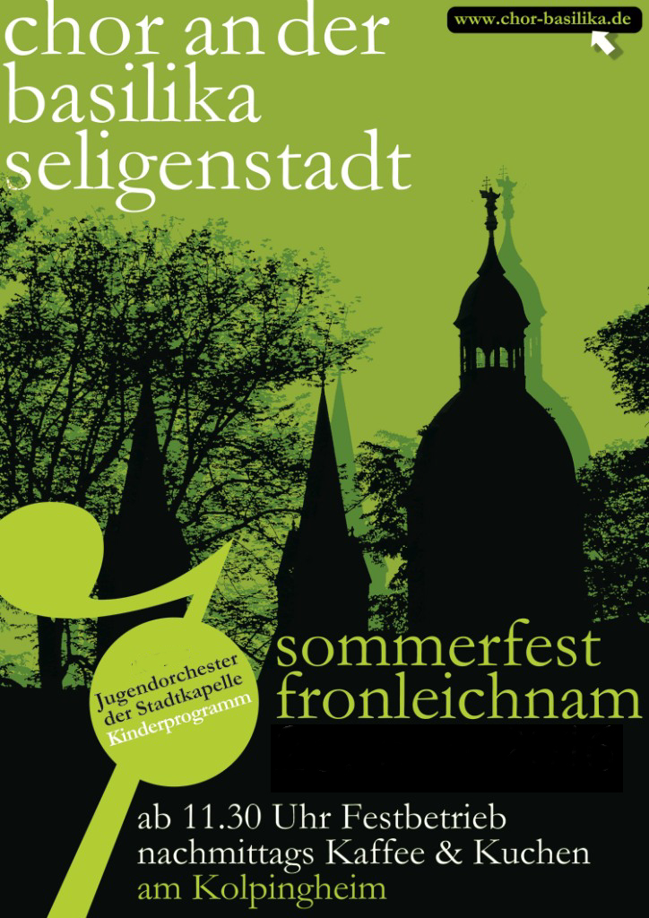 Sommerfest Chor (c) Chor an der Basilika
