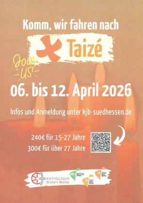 Taizefahrt 2026 (c) KJB Südhessen