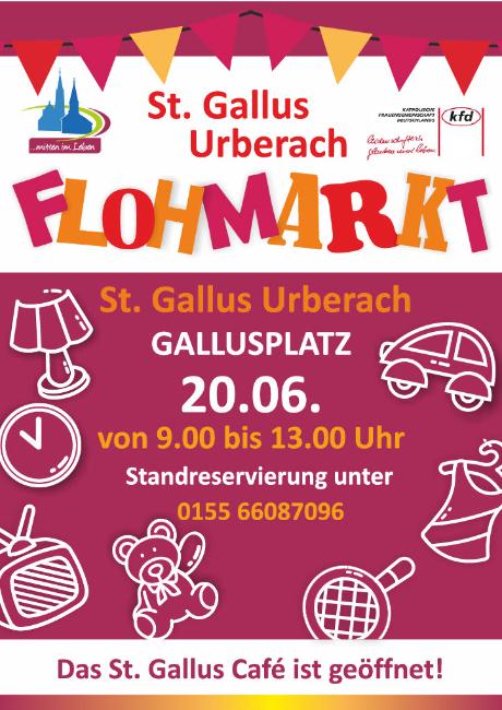 Flohmarkt St. Gallus 06-2026