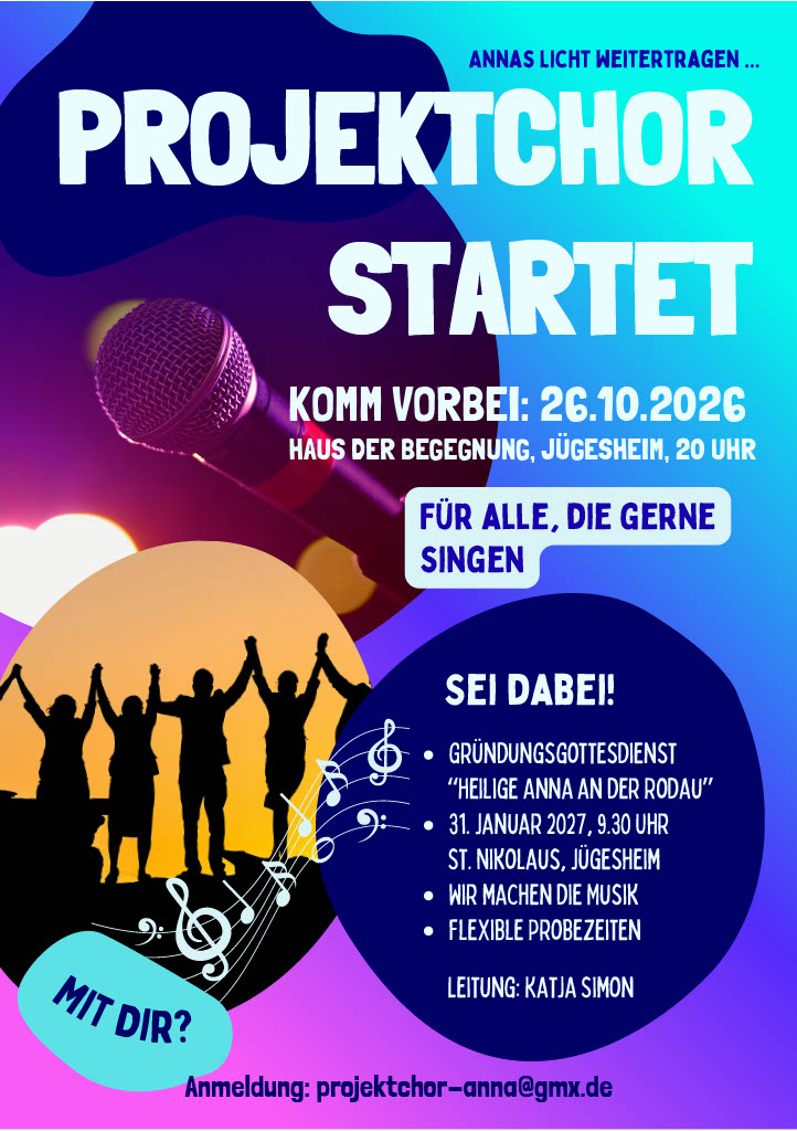 Projekt Chor Heilige Anna (c) PR Rodgau-Rödermark