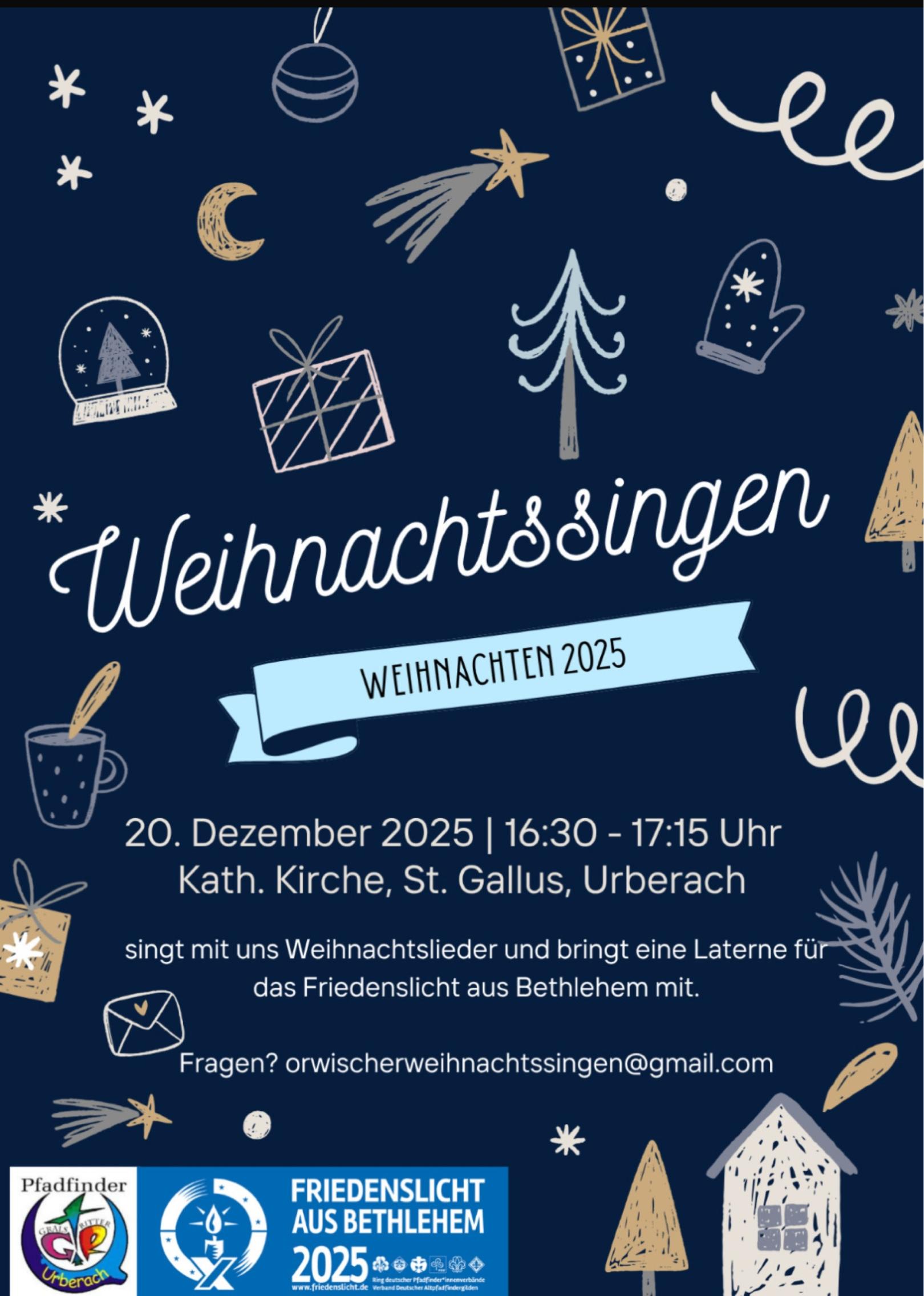 Weihnachtssingen 2025 (c) gallus.de