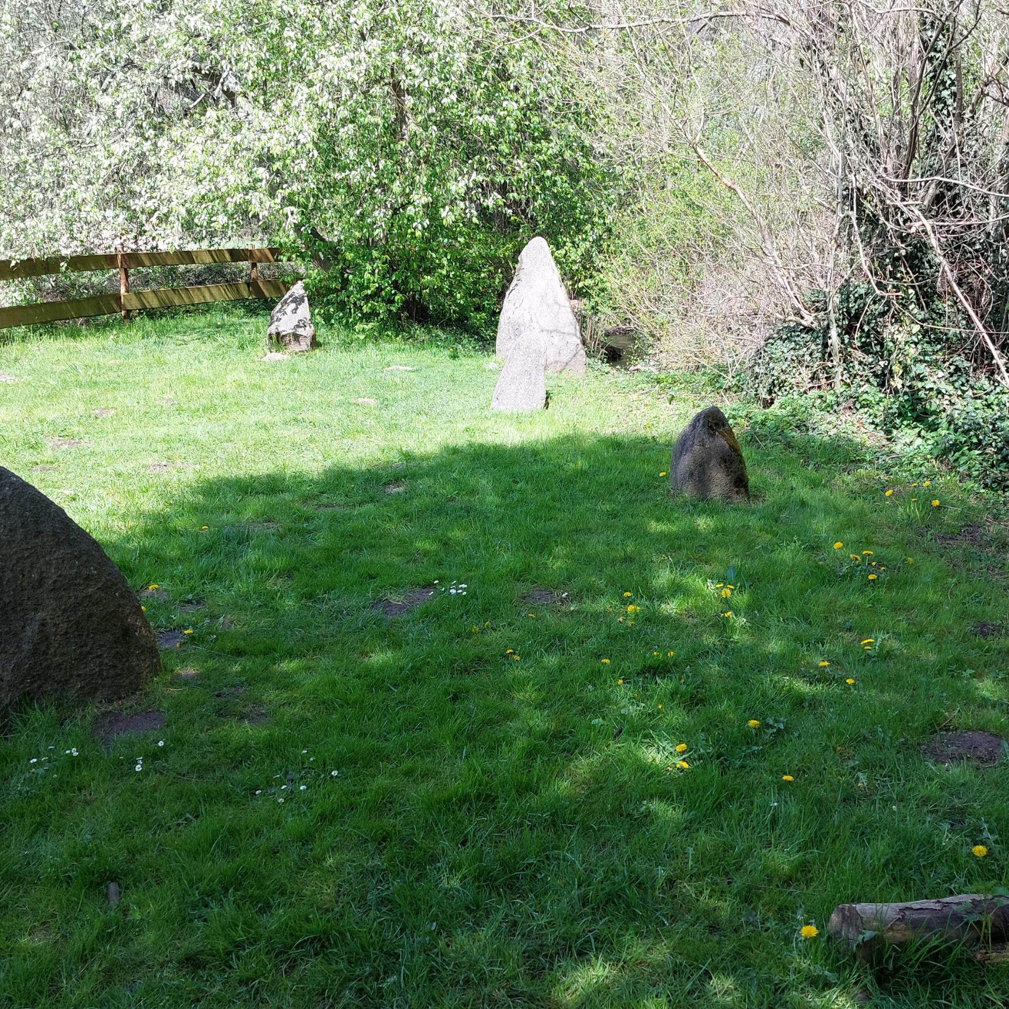 Menhiranlage „Hirtenwiese“ in den Senftheimer Wiesen