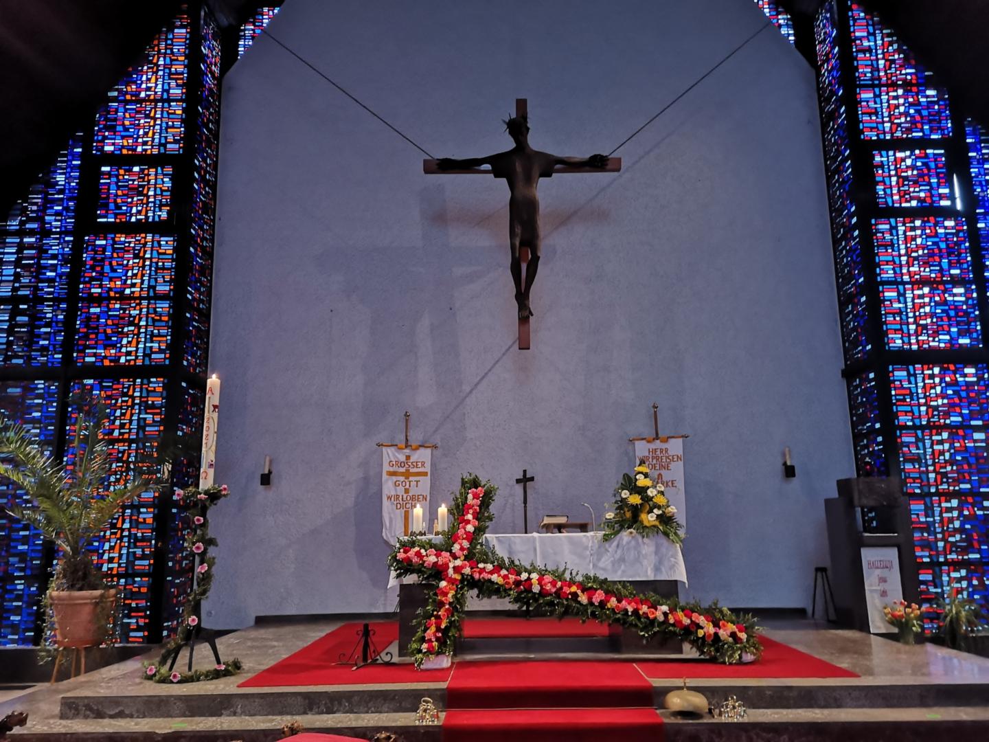 Ostern 2021 - Altar (c) Maria Lorenz