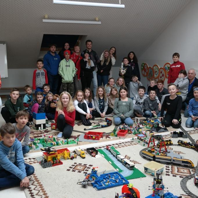 Lego-Wochenende Frühjahr 2020 Gruppenfoto