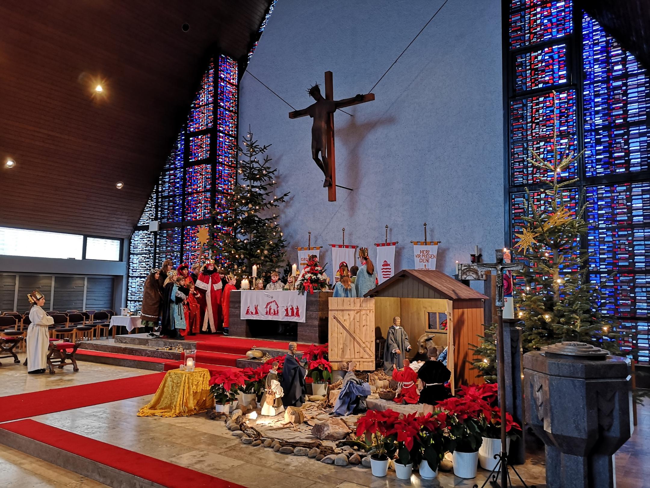 Sternsinger 2024 Aussendungsgottedienst