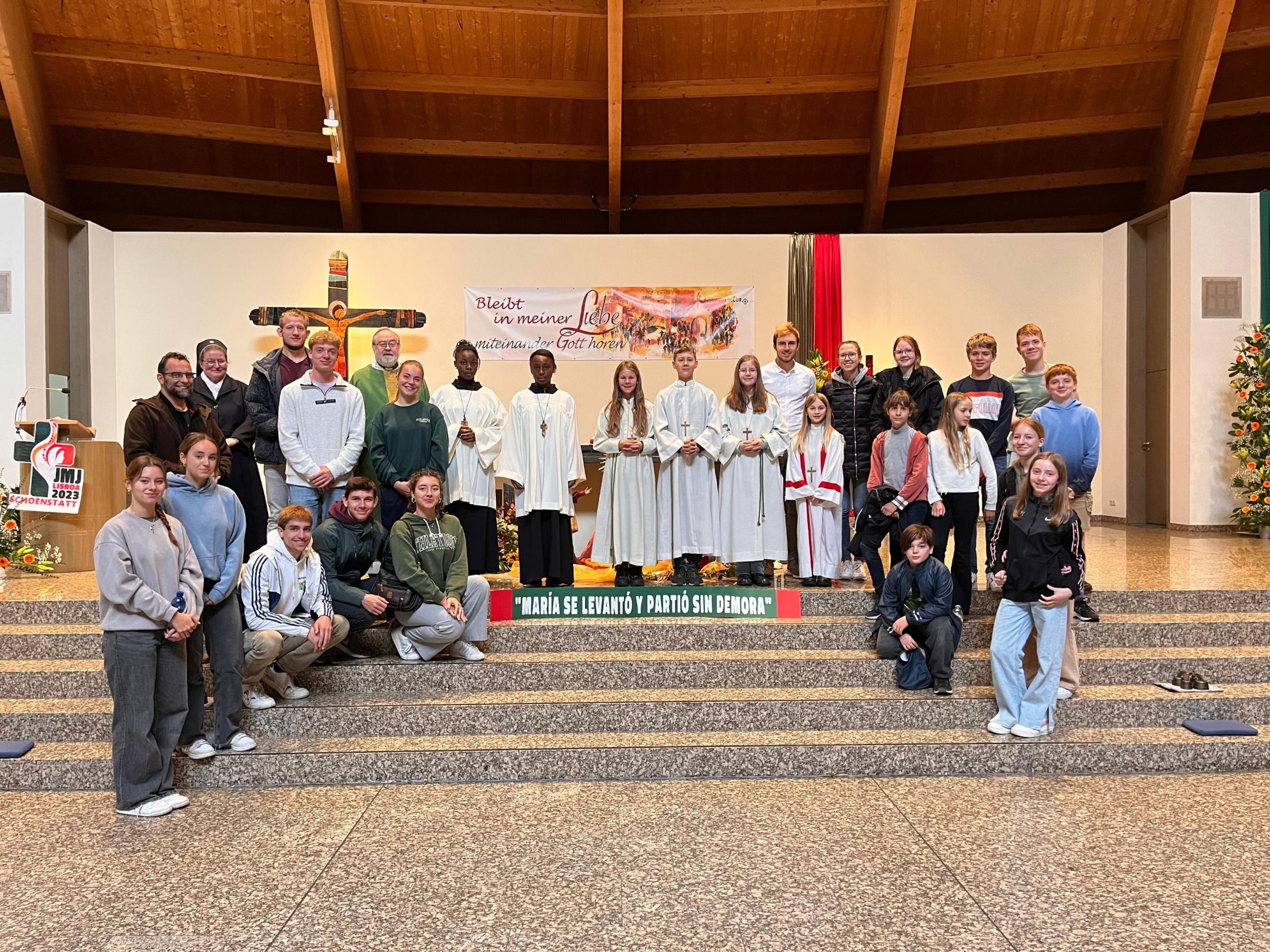 Gottesdienst in Vallendar - Minifahrt 2023