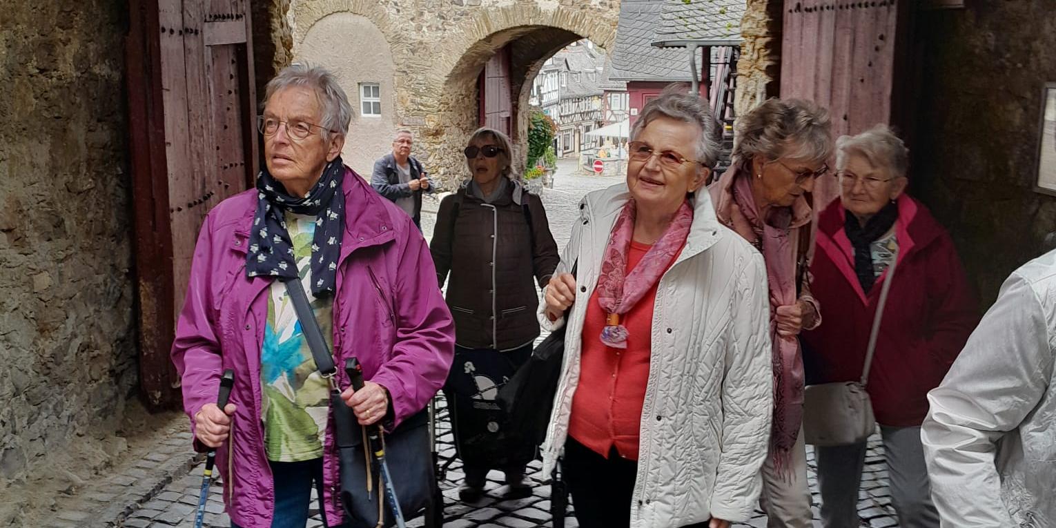 im Burgtor von Braunfels