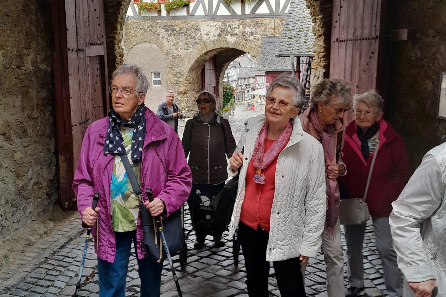 im Burgtor von Braunfels