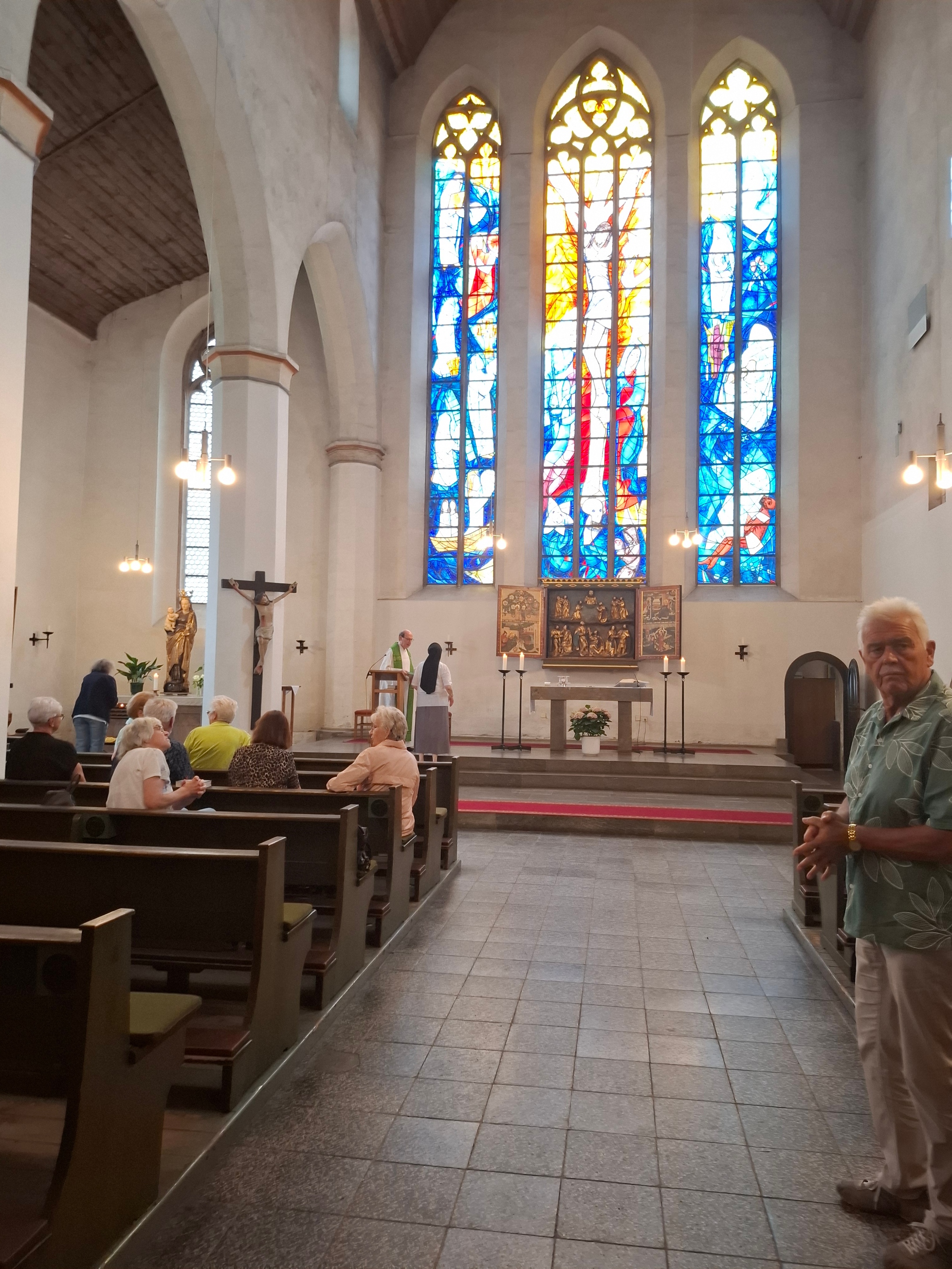 In der Klosterkirche des Ursulinenklosters