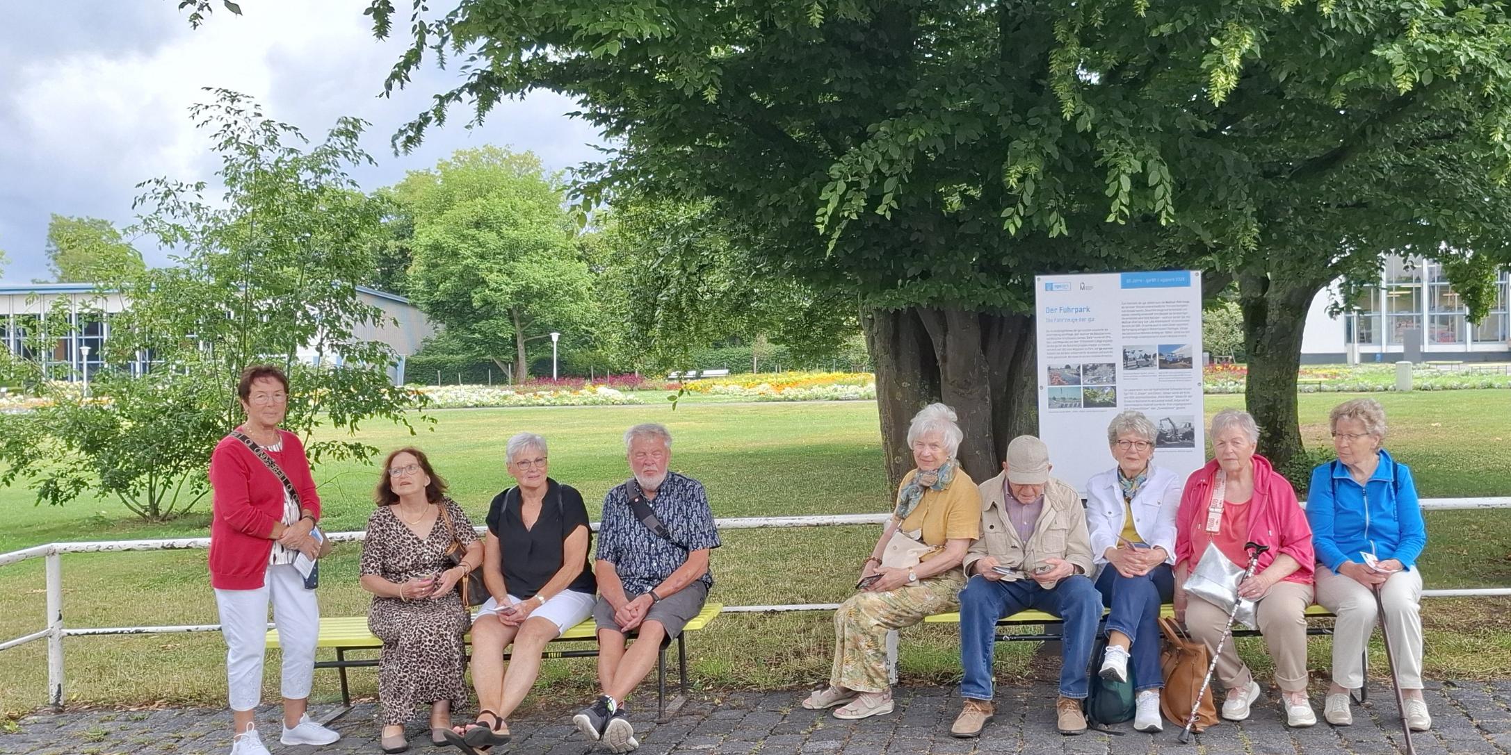 Unsere Seniorengruppe im EGAPark