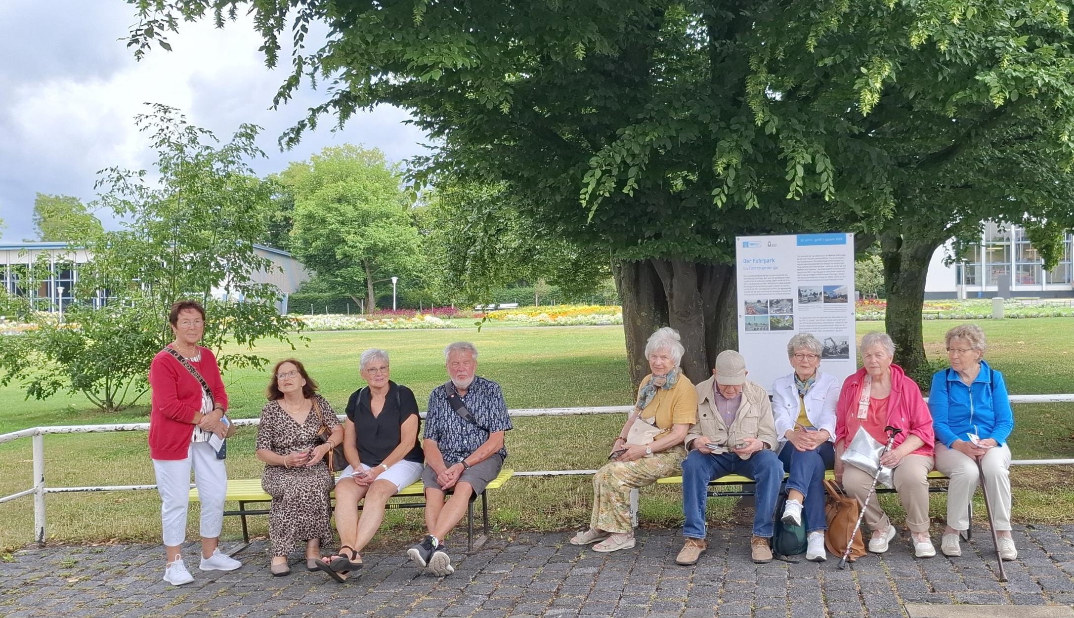 Unsere Seniorengruppe im EGAPark