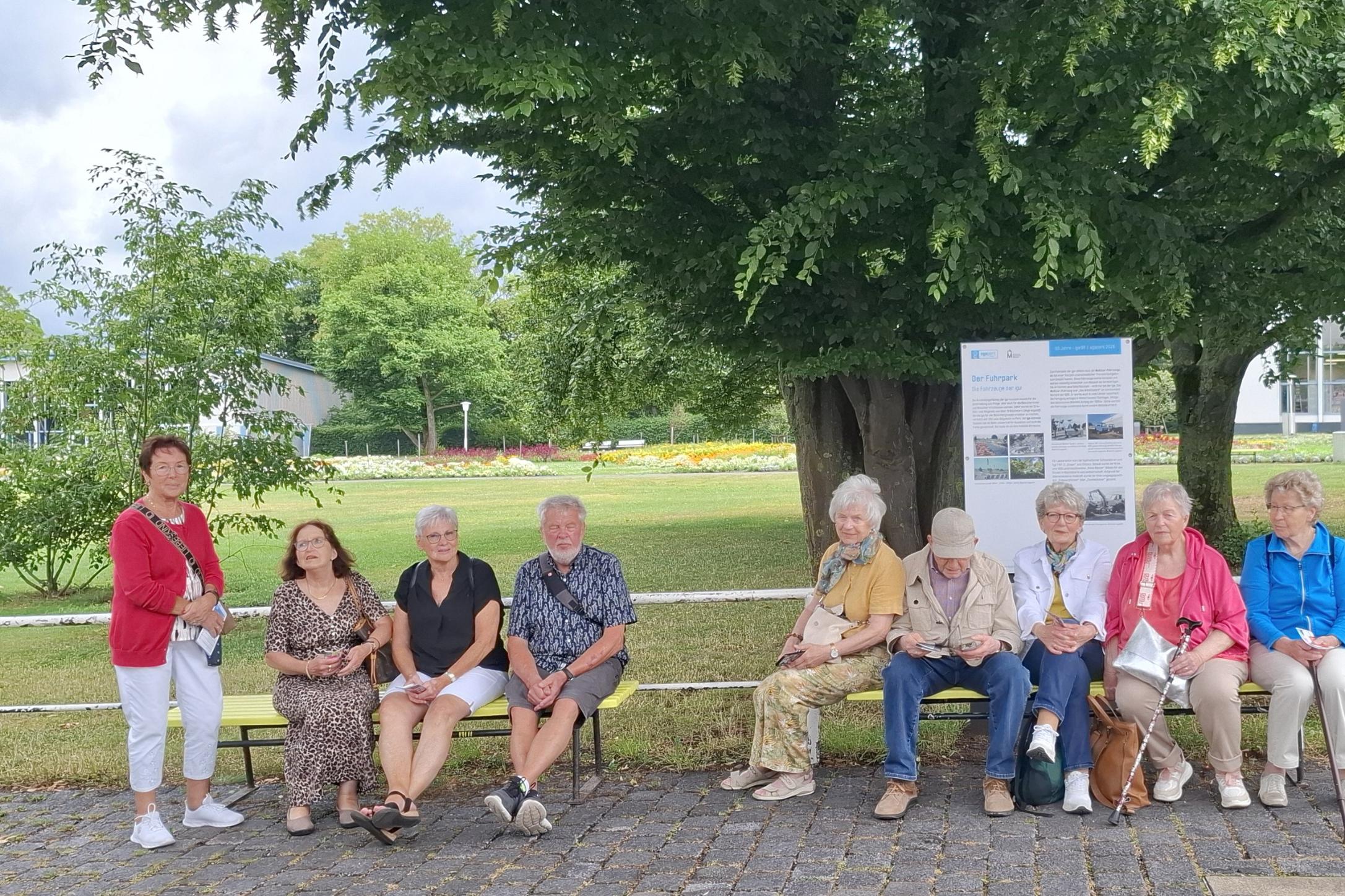 Unsere Seniorengruppe im EGAPark