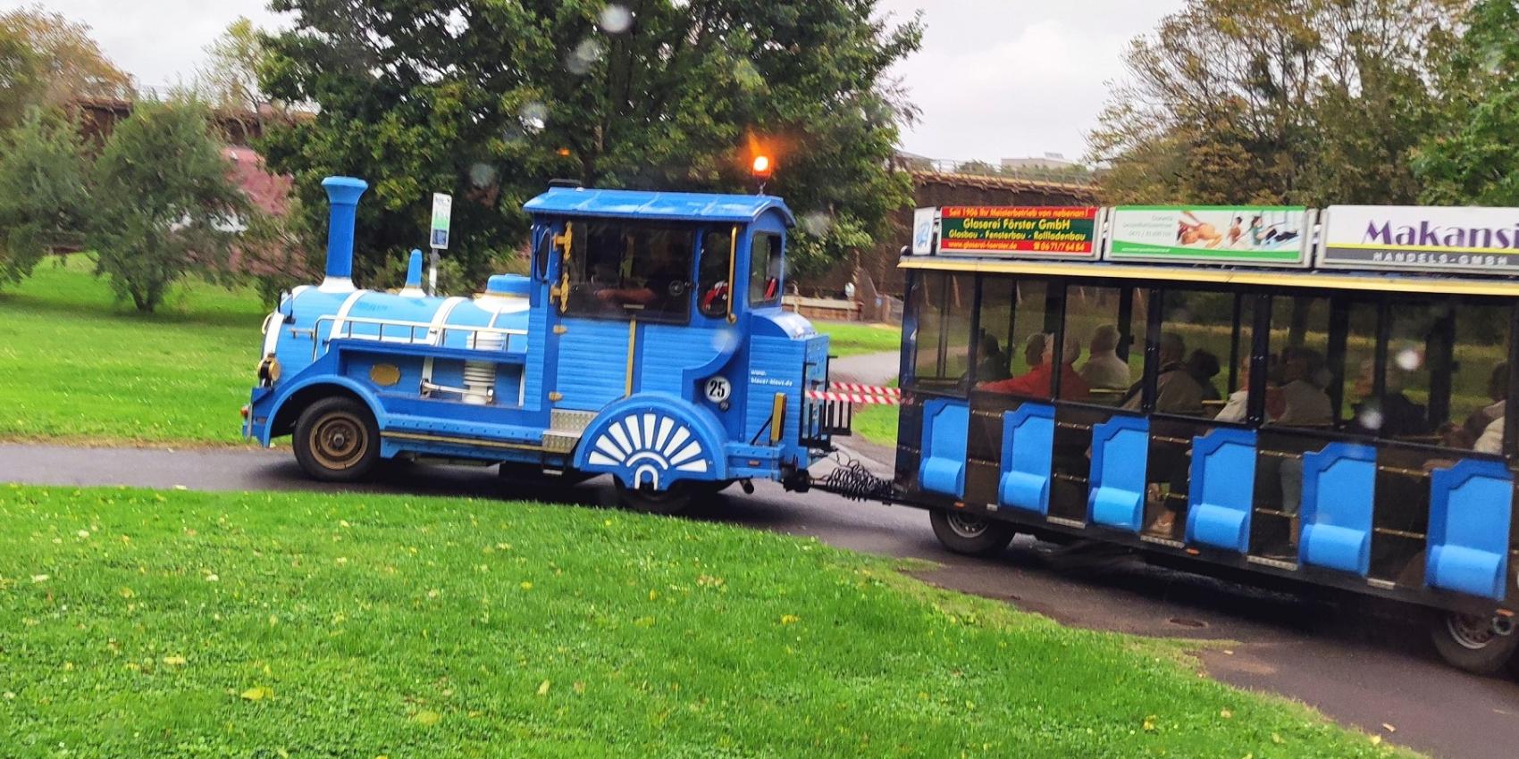 Rasante Fahrt mit dem Blauen Klaus