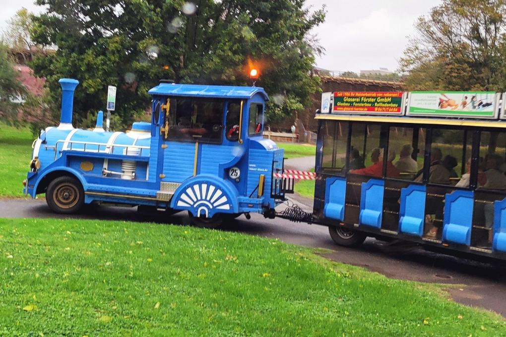 Rasante Fahrt mit dem Blauen Klaus