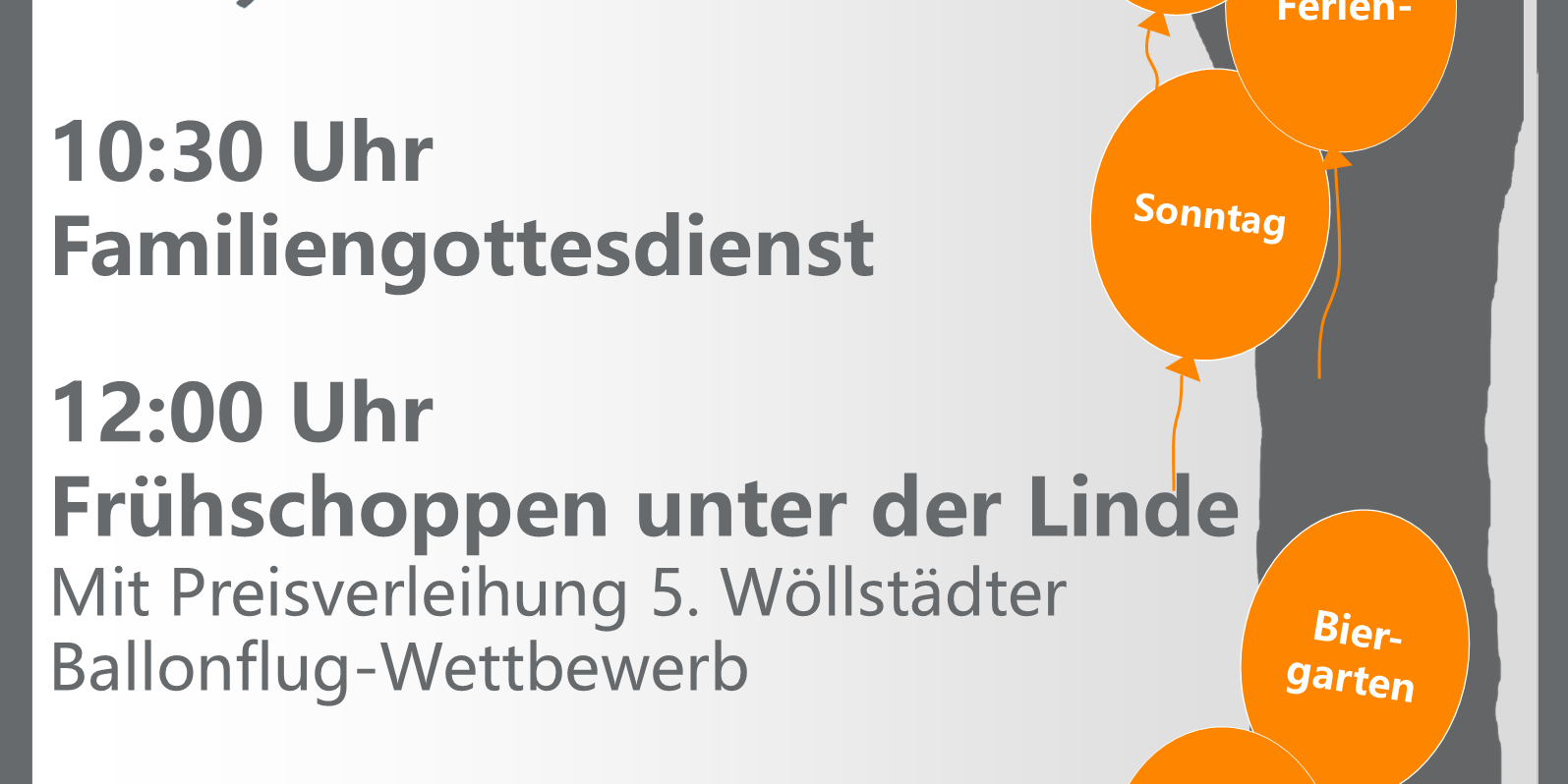 Plakat Frühschoppen 2025