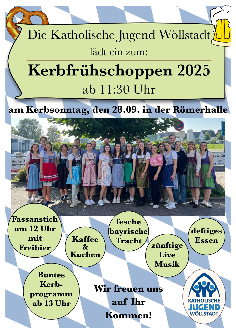 Flyer Kerbfrühschoppen 2025
