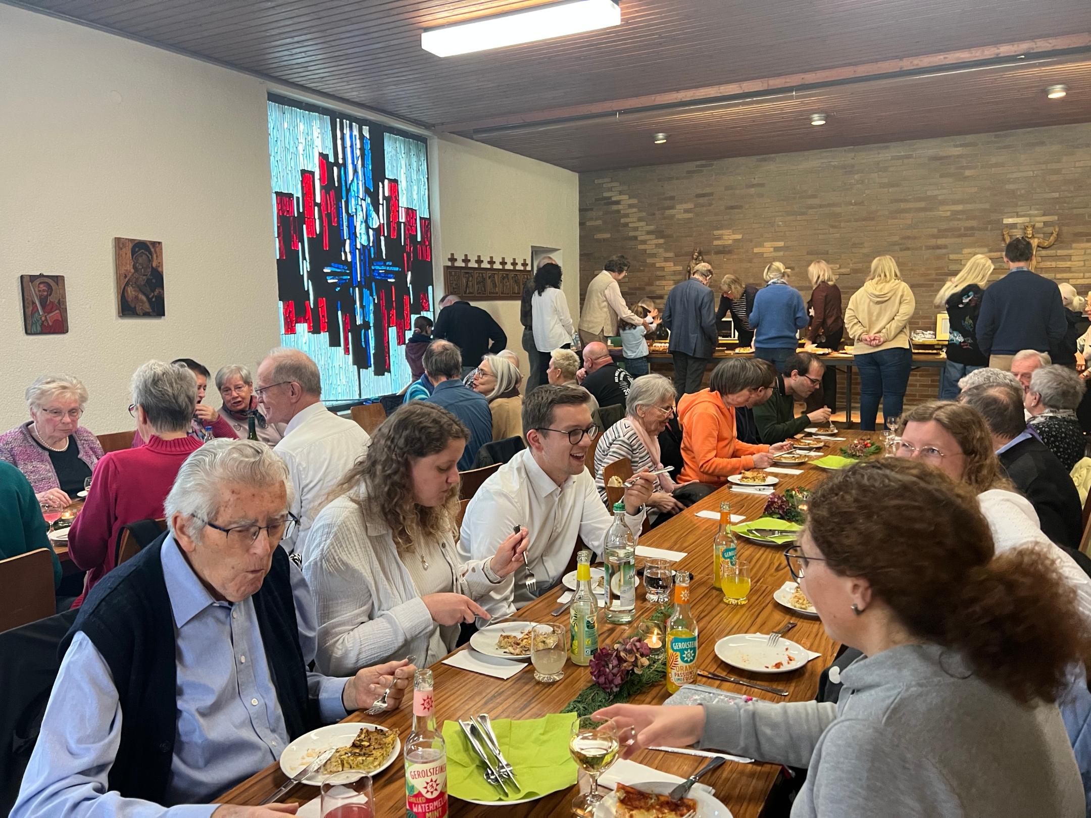 Das Paulusheim war gut besucht