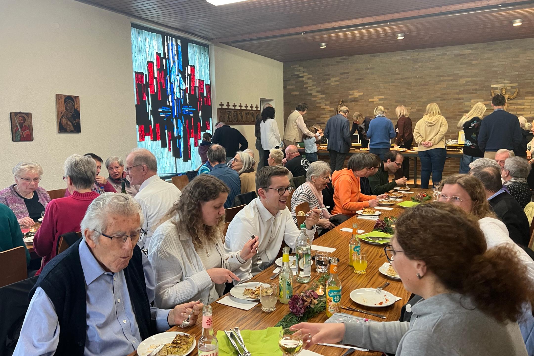 Das Paulusheim war gut besucht