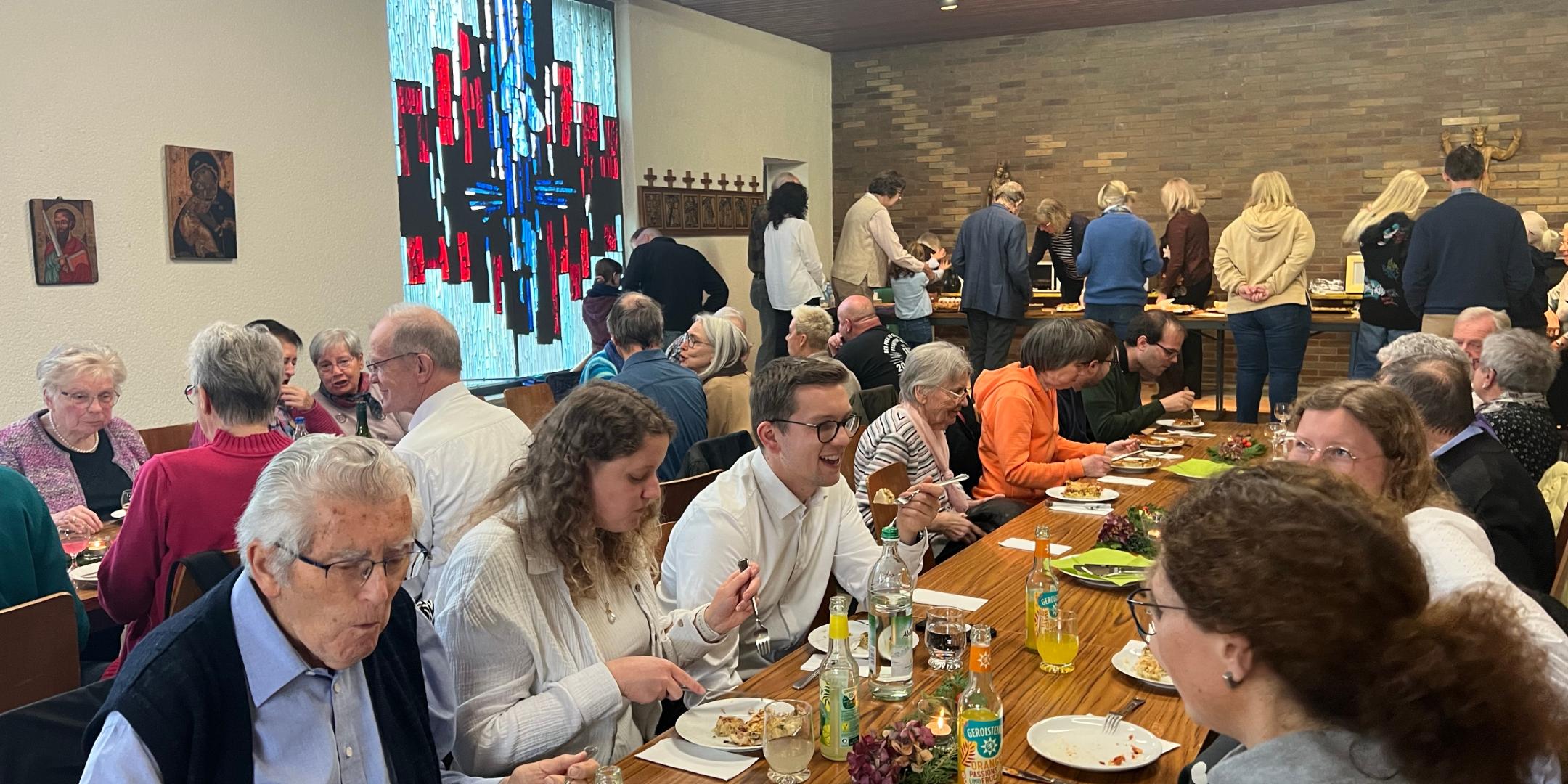 Das Paulusheim war gut besucht