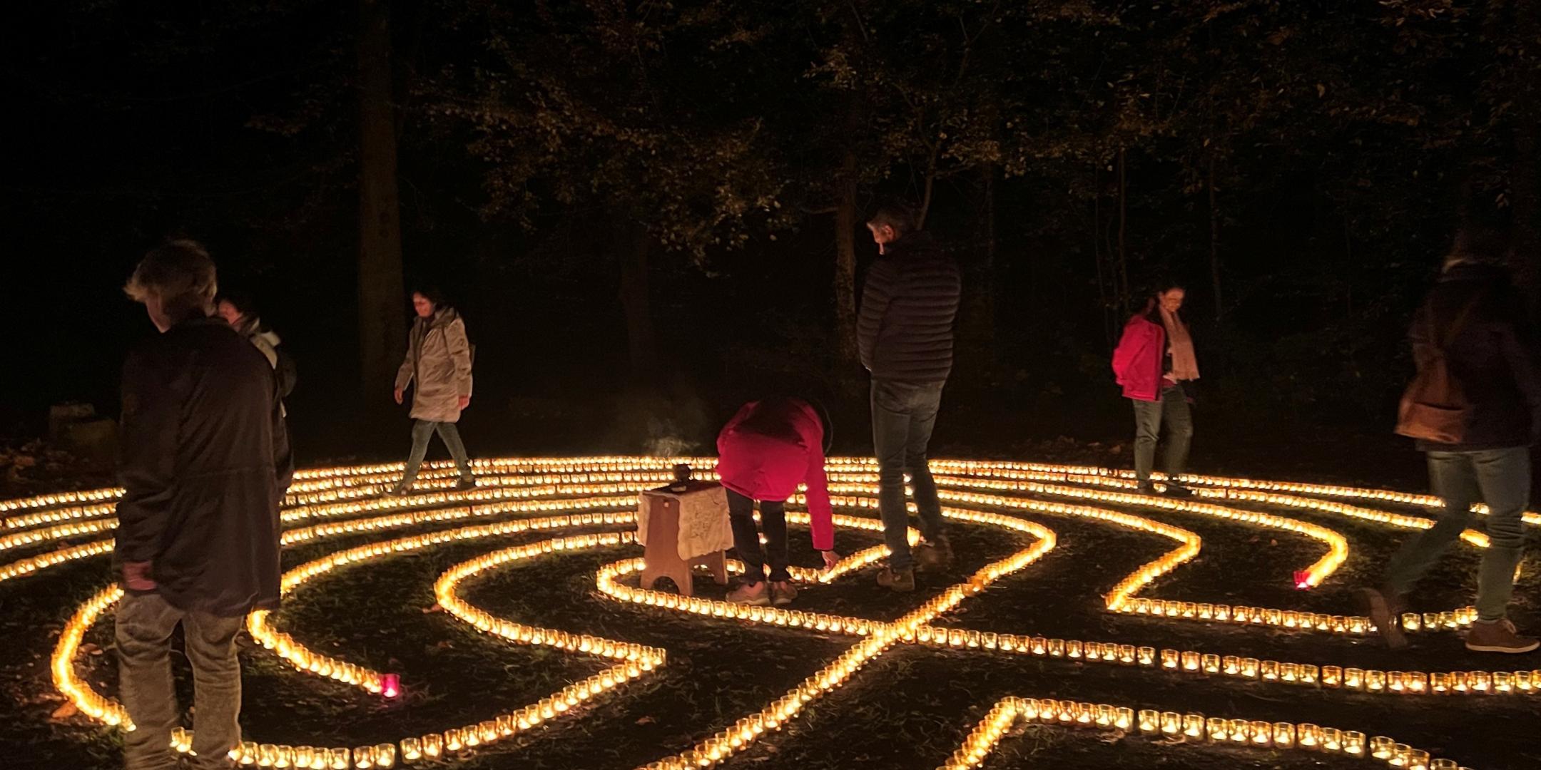 Lichter-Labyrinth Maria Sternbach