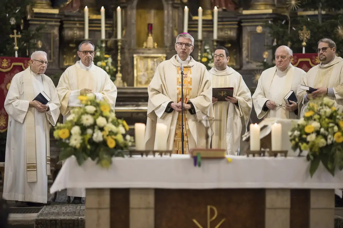 Festgottesdienst Pfarreigründung Lorsch Hl Edith Stein Januar 2024