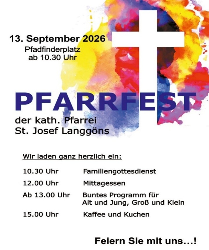 Pfarrfest St. Josef 2026 (c) PV Am Limes