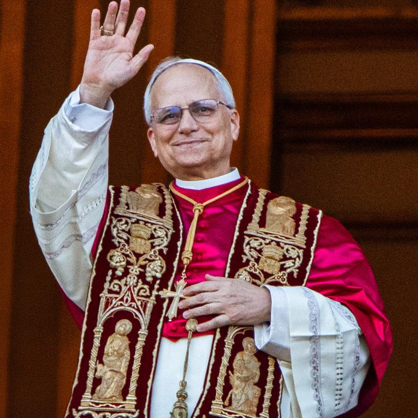 Papst Leo XIV. nach seiner Wahl