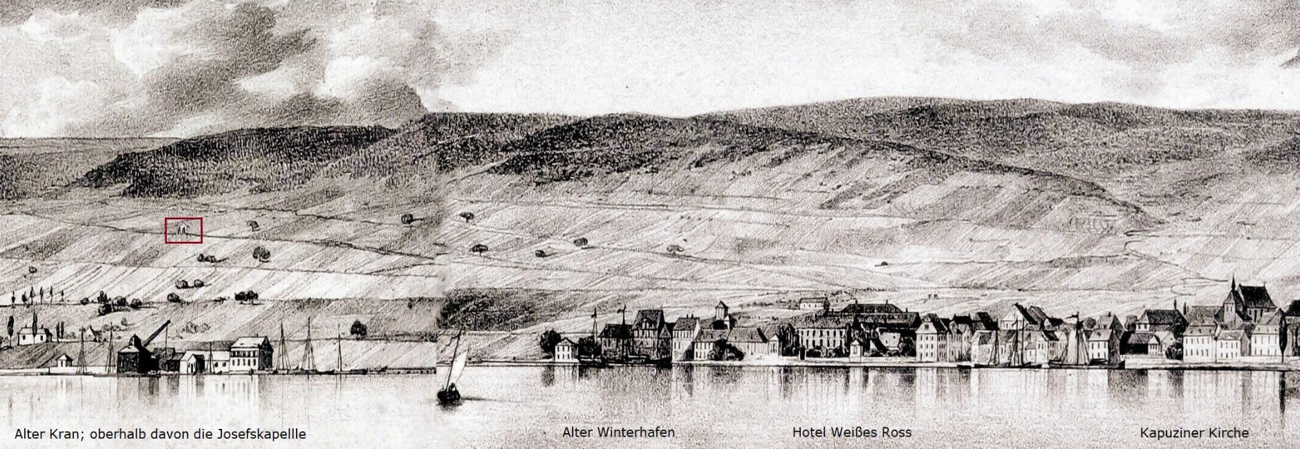 Panorama-Bild von 1833 (c) Historische Gesellschaft