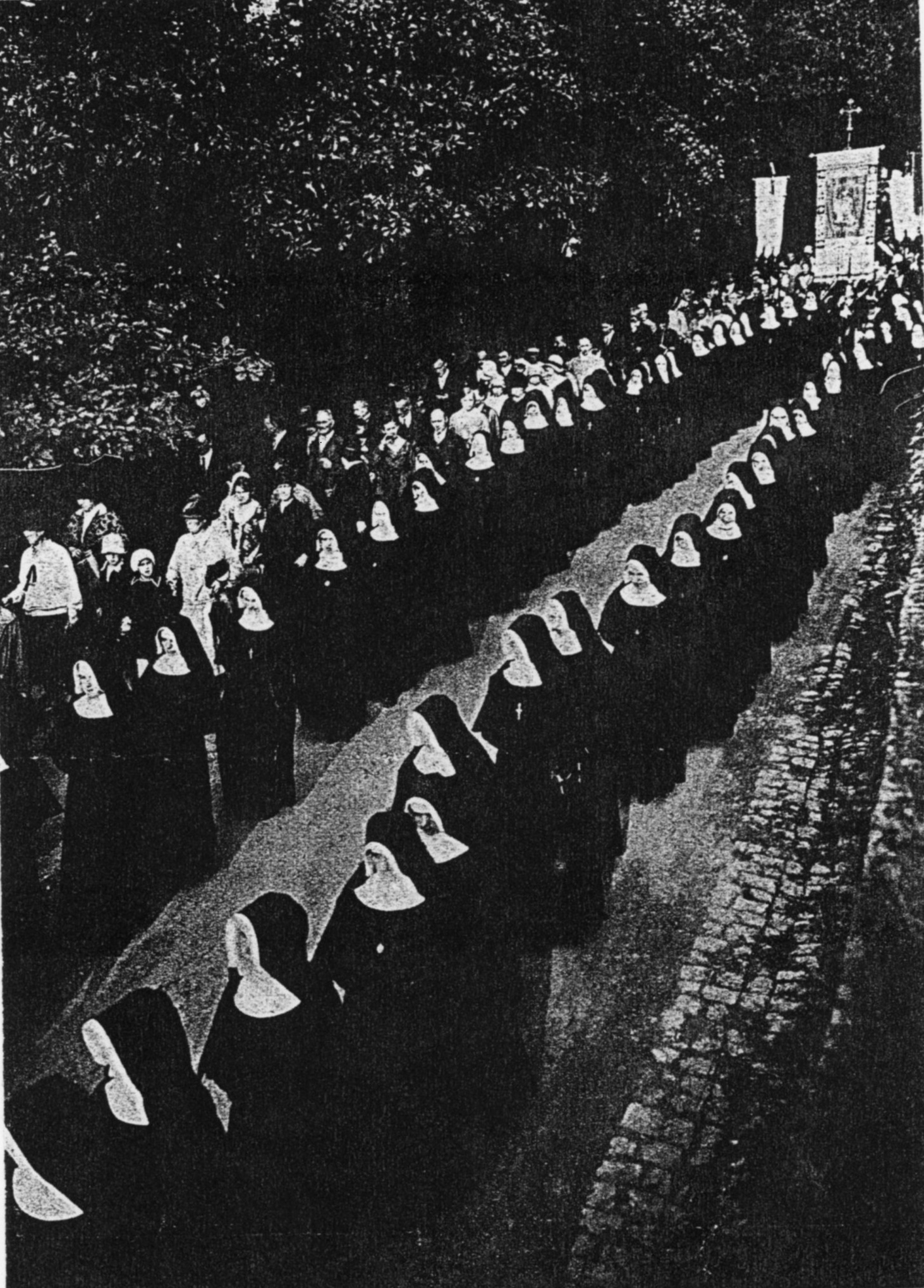 1929-09-28-Reliquienprozession-Hildegardjahr- (c) Rochusbruderschaft