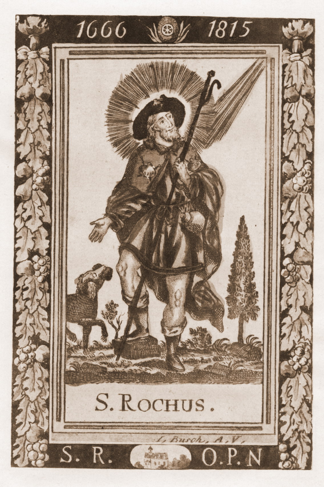 1815 St. Rochus-Busch (c) Slg. Lauter